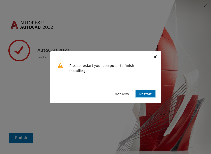 autocad 2022 install step 4