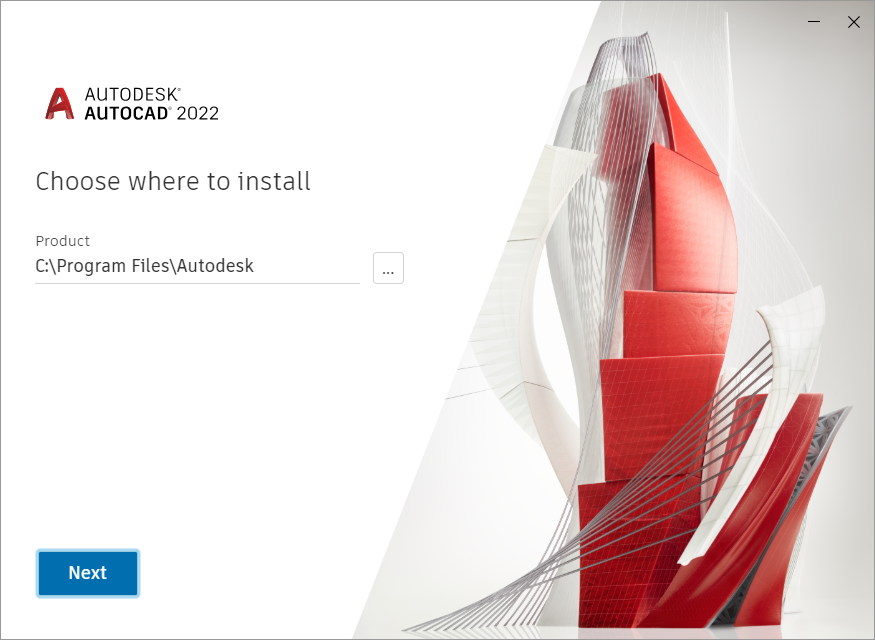 autocad 2022 install step 3